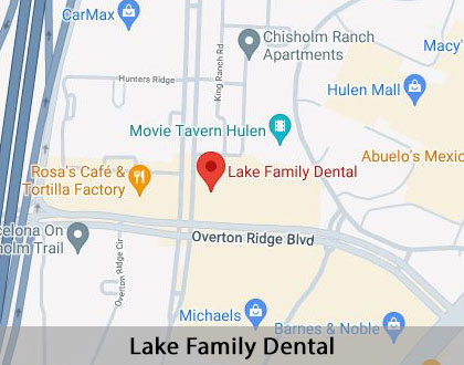 Map image for Smile Makeover in Fort Worth, TX